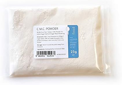 Intralabs Pure CMC Powder 25g Tylo Tylose Gum Tragacanth Sub Cake Edible Glue Sugarpaste