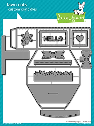 Lawn Fawn Plattform Pop-Up Clear Dies LF2792
