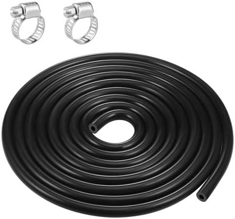 QUARKZMAN Auto Silikon Vakuumschlauch Rot 8mm - 1 Meter Für Turbolader & Ansaugsysteme