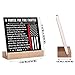 Fire Fighter Prayer Plaque Sign - Inspirational Office Desk Decor for Fireman, Firefighter Graduation Retirement Gifts for Men - Firefighter Gifts for Dad, Firefighters Home & Office Decorations