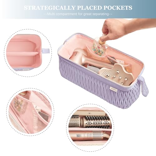 Image of Leudes Dy son Airwrap Travel Case for Shark Flex Style Fusion Hair Dryer