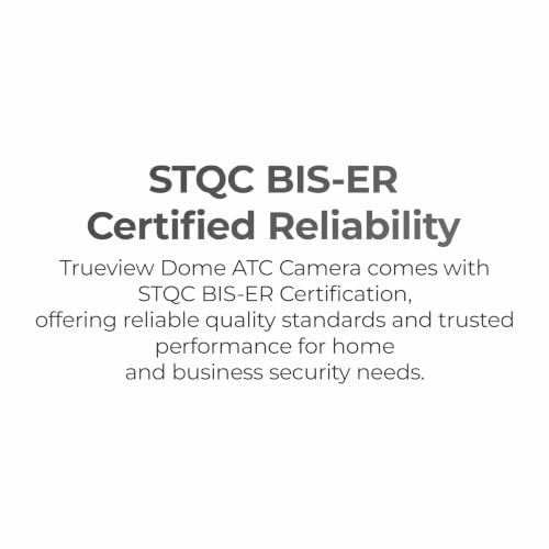 Image of Trueview 3MP 4G Dome CCTV Camera (Pack of 2) | SIM Based Security Camera | STQC Certified | All Time Color Night Vision | AI Human Detection | Two-Way Audio | 256GB Memory Card & Cloud Support