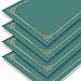 BELLE KR® Green Certificate Holders 8.5 x 11, 100 Pcs - Used as Award Certificate Folders with Gold Foil Border for Letter Size 8.5