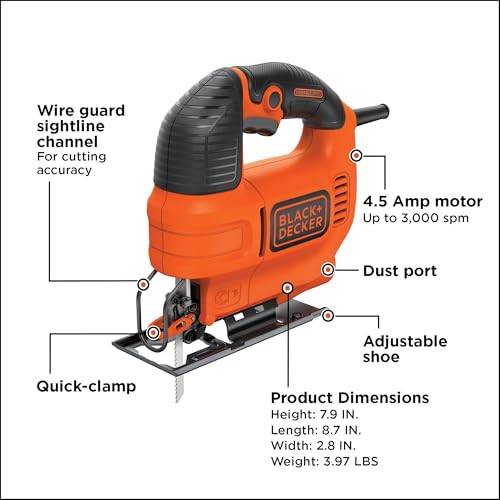 BLACK+DECKER BDEJS300C Jig Saw