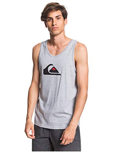 T-shirt Quiksilver Comp Logo en coton contre la chaleur estivale
