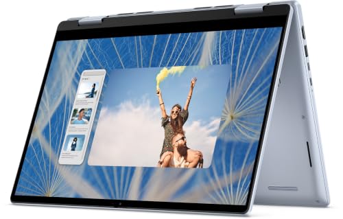 Image of Dell Inspiron 14 2 in 1 Touchscreen Laptop 16GB DDR5 1TB SSD Intel Core 7 | 10-Cores Up to 5.4 GHz | 14 inch FHD+, WVA, 300 nits | 5200 MT /s RAM | Fingerprint| backlit & Copilot key | Windows 11 Pro