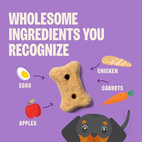 Old Mother Hubbard Classic Crunchy Natural Dog Treats, Chick'N'Apples Mini Biscuits, 20-Ounce Bag by Old Mother Hubbard – Ansicht 3