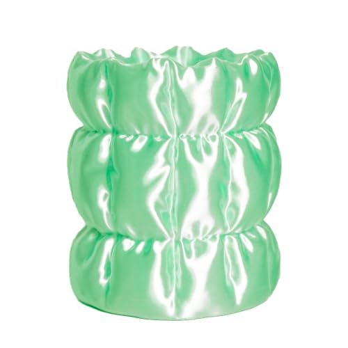 Image of Silk Mint Green PLA 1.75mm 1kg Shiny Smooth Gloss 3D Filament FDM AMS | Light Color Cyan High gloss Silk finish metallic Mint Green Low warping 1kg spool 2.2lb Shiny surface for Printer Bambu Prusa