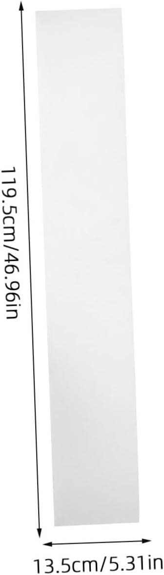 YARNOW Acrylic LED Light Diffuser Panel 47.1 X 7.9 Inch Rectangular Lamp Diffuser Cover with Soft Light Diffusion and Heat Dissipation for Living Rooms and Nurseries