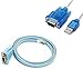 Produktbild Cisco RS232-ZU-USB-Konsolenkabel Und Serielles Rj45-zu-DB9-Kabel Für Cisco-Geräte Stabil Und (1,8 m + 1 m)