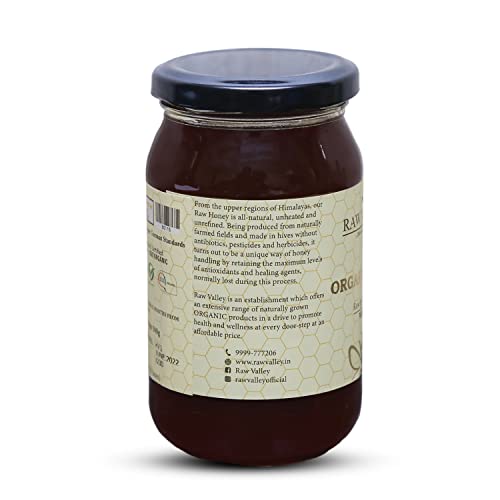 Image of RAW VALLEY ORGANIC CERTIFIED HONEY Raw Unprocessed Unfiltered Unpasteurised NMR Tested Pure Honey