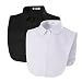 ANZERMIX Women's Detachable Dickey Shirt Collar (2 Pack)