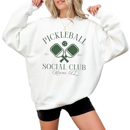 Kite and Crest CUSTOM Unisex Pickleball Sweatshirt & Hoodie Ultra-Soft Personalized Apparel for Pickleball Lovers Bachelorette Parties & Team Merch
