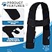 QVEEQ Dog Elbow Protector, Dog Elbow Brace Front Leg for Elastic Relief of Effusion Tumors, Calluses, Edema, Dysplasia, Pressure Sores,and Promote Wound Healing (Double Legs, Adjustable)
