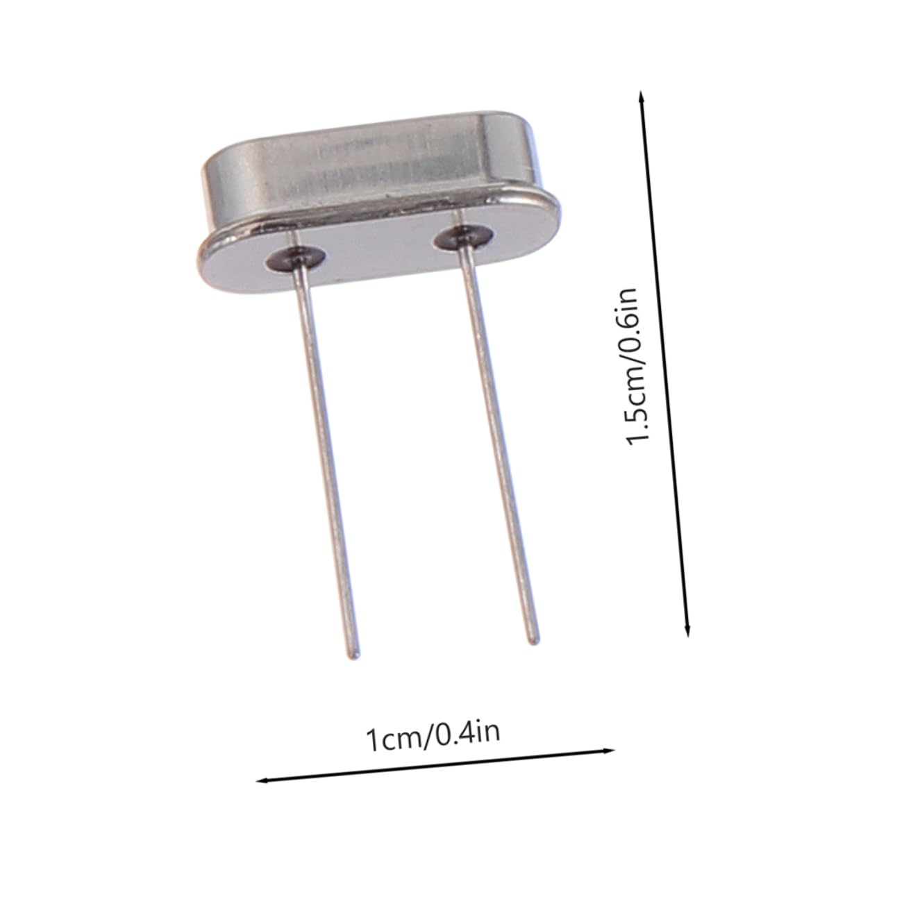 Artibetter 100 Oscillateurs à Cristal Passifs Hc-49s 16 Mhz, 16.000 Mhz Dip 2 Broches, Lot de 100 Pièces, Résonateurs à Quartz pour Télécommandes et Appareils Électroniques Professionnels
