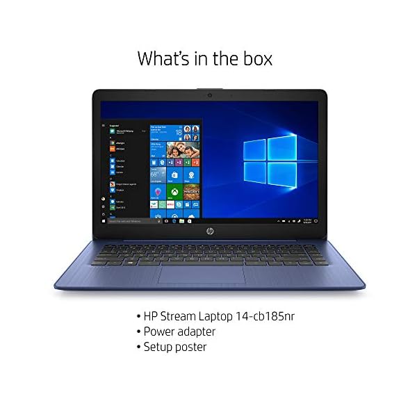 HP-Stream-14-inch-Laptop-Intel-Celeron-N4000-4-GB-RAM-64-GB-eMMC-Windows-10-Home-in-S-Mode-with-Office-365-Personal-for-1-Year-14-cb185nr-Royal-Blue HP Stream 14-inch Laptop, Intel Celeron N4000, 4 GB RAM, 64 GB eMMC, Windows 10 Home in S Mode With Office 365 Personal For 1 Year (14-cb185nr, Royal Blue)