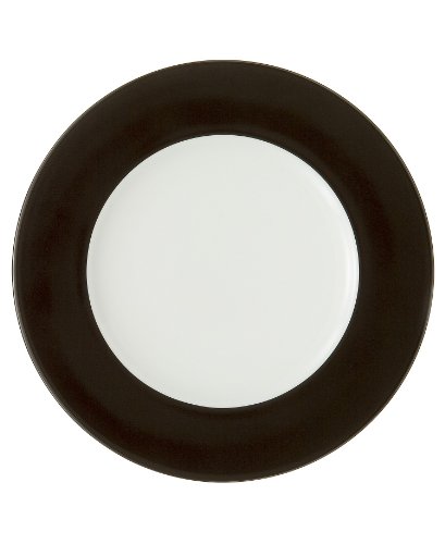 Plato Waterford China Ballet Ribbon negro 12 in