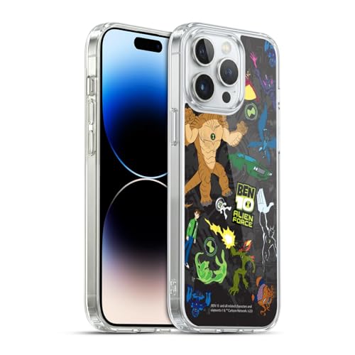 Head Case Designs Officially Licensed Ben 10: Alien Force Character Art Graphics Gel Case [Military Grade Protection] Compatible with Apple iPhone 14 Pro Max and Compatible with MagSafe