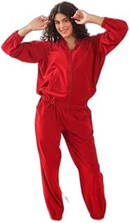 jisora Women's Cotton Corduroy Red Winter Set-picture-48