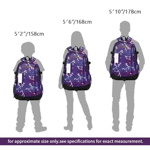 Image of rickyh style School Backpack Travel Bag for Men & Women Lightweight College Back Pack with Laptop Compartmen
