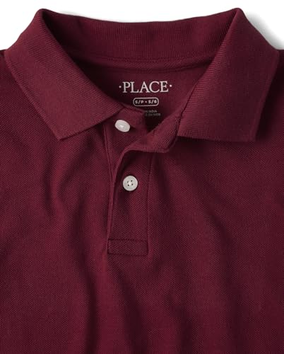 Image of The Children's Place Boys' Uniform Short Sleeve Pique Polo
