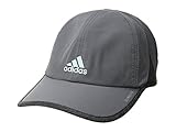 adidas Women's Superlite Relaxed Adjustable Performance Cap, Onix/Dark Grey Heather/Fresh Green, One Size