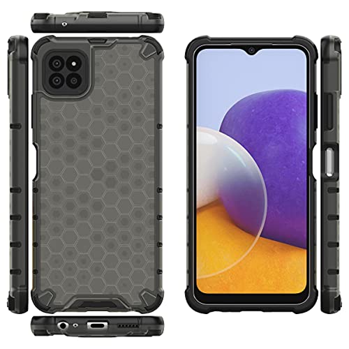 Image of Glasgow Back Case Cover Designed for Samsung Galaxy F42 5G - Black