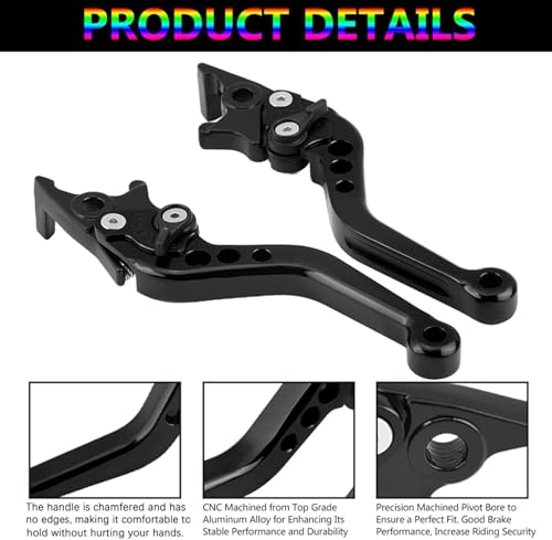 Leviers de commande moto CNC pour virées en Ducati Multistrada - 4