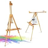 𝐒𝐓𝐀𝐁𝐈𝐋𝐈𝐓É 𝐒𝐔𝐑 𝐓𝐎𝐔𝐒 𝐋𝐄𝐒 𝐒𝐔𝐏𝐏𝐎𝐑𝐓𝐒 – Grâce à ses pieds en caoutchouc antidérapants, ce chevalet reste bien en place sur toutes les surfaces. Idéal pour la peinture en extérieur, il vous accompagne partout où votre inspiration vous mène.