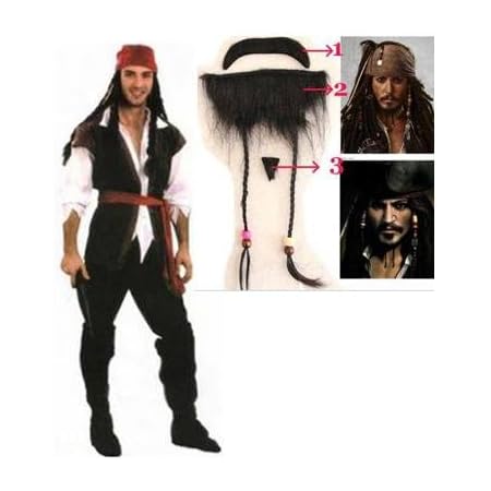 Amazon 海賊 パイレーツ コスチューム ひげ付豪華7点セット ジャック スパロウ風 ハロウィン コスプレ衣装 パーティー 結婚式 二次会 余興 演出 サイズ X Large コスプレ 仮装 通販 Amazon 海賊 パイレーツ コスチューム ひげ付豪華7点セット ジャック スパロウ風 ハロウィン コスプレ衣装 パーティー 結婚式 二次会 余興 演出 サイズ X Large コスプレ 仮装 通販