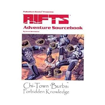 Paperback Rifts Adventure Sourcebook 1: Chi-Town 'Burbs Book