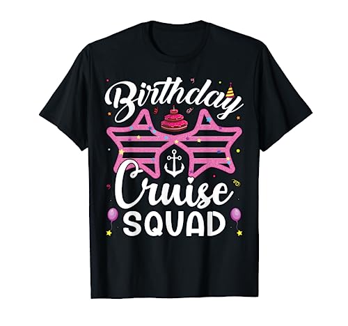 T-shirt de l'équipe de croisière d'anniversaire 2023 pour filles T-Shirt