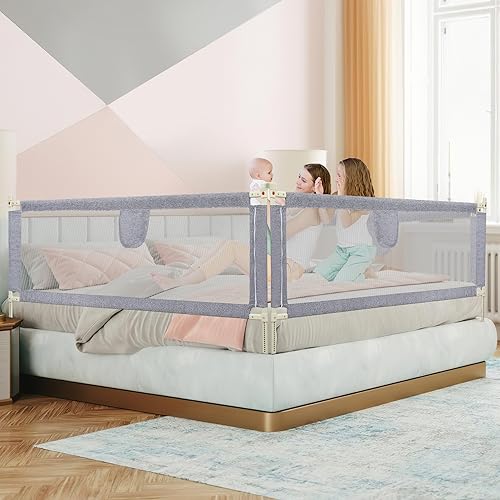 Izrielar Bettgitter Rausfallschutz 200cm, Rausfallschutz Bett...