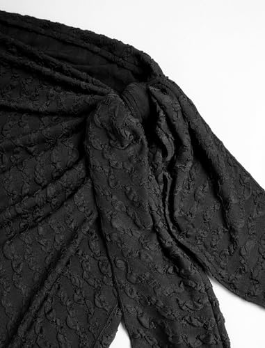 Image of ZAFUL Women's Sarong Coverups Beach Wrap Sheer Bikini Cover Up Mini Skirt | Wraps Swimwear, Cover Ups for Swimwear, Multi-Wear, Texture, Floral