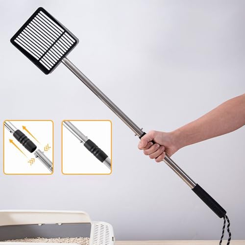 Pelle à litière pour chat anti-odeurs pour purifier le bac souillé - 3
