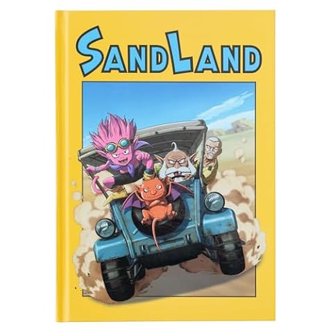 Grupo Erik A5 Notebook - Sand Land | Dotted Journal, Dotted Notebook, Bullet Journal | Notebooks A5, Notepads A5, A5 Notepad, Sketchbook A5 | Anime Gifts