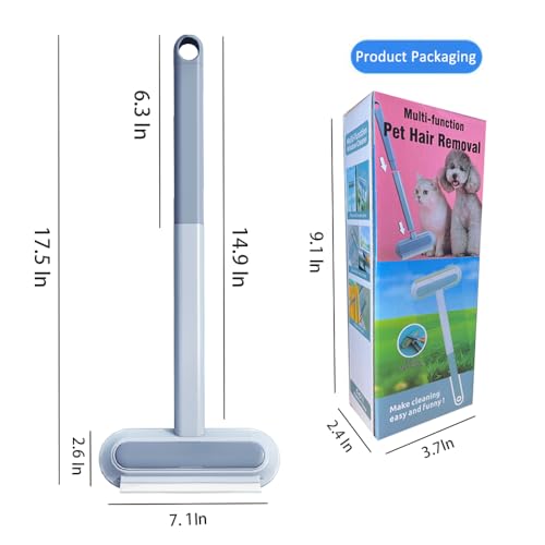 Feifanyigou Pet Hair Remover, 4 In1 Cat And Dog Hair Removal For Couch With Extra Long Handle thumb #5