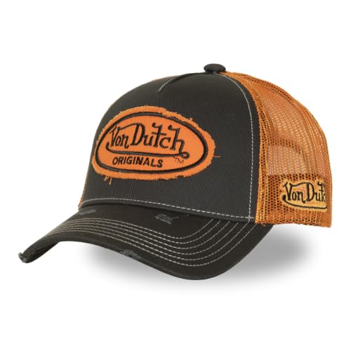Casquette Homme & Femme URBAN, Casquette Trucker Ajustable, Noir Taille TU