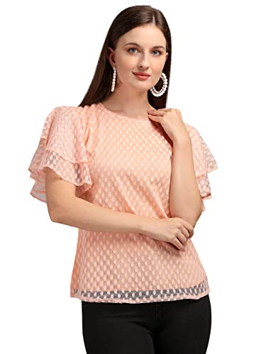 Image of Wedani Women's Solid Regular Fit Blouse
