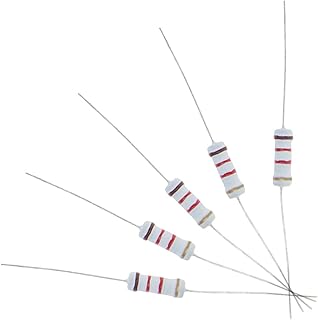 Jutagoss 75pcs 120KÎ© Resistor 1W Â±5% Tolerance Metal Oxide Film Resistors for DIY Projects