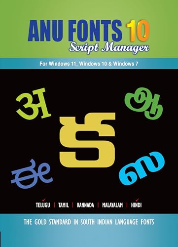 Image of Anu Fonts Anu Telugu Fonts v10