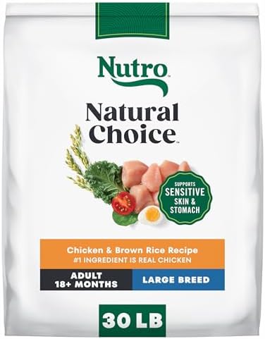 Nutro Natural Choice Large Breed Dry Dog Food, Adult Dog Food Chi...