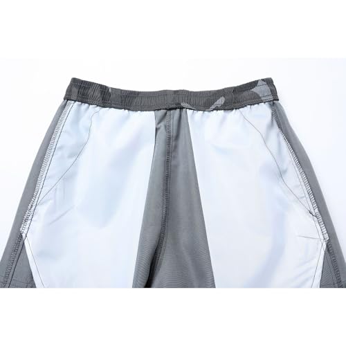 Tactical Camo Cargo Pants for Men Drawstring Elastic Waist Casual Loose Trendy Comfy Sweatpants Travel Training Pants3