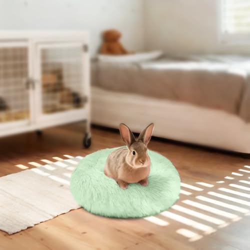 Tierecare Bunny Bed Rabbit Hideout Large Soft & Comfortable Small Animal Bedding Cozy Bed Mat Warm Hideaway Cage Accessories for Guinea Pig