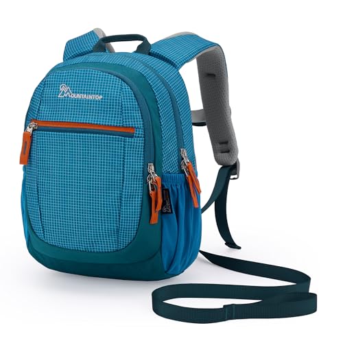 Mountaintop Kinderrucksack Rucksack Kindergarten Jungen Mädchen Kleiner Tagesrucksack Schulrucksack,Blau, 10L