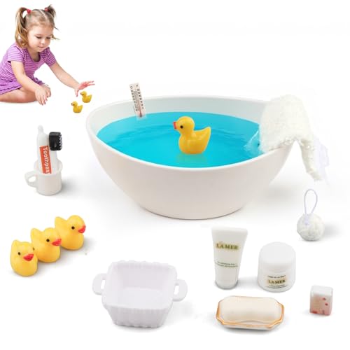 Miniaturen für Puppenhaus, 1:12, 16 Stück, Badezimmerzubehör für...