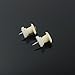 Plastic Guitar Strap Buttons Strap pins Classic simple design,Ivory color