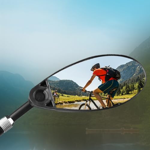 Espejo retrovisor para ciclistas extensible para evitar riesgos en bicicleta 3