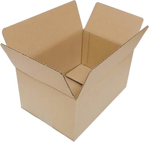 PACK & SAFE Cajas de envío de cartón corrugado, paquete de 25 cajas de correo pequeñas (6 x 4 x 4 (PS7101), 6 x 4 x 4 pulgadas (5.9 x 3.9 x 3.9 in)