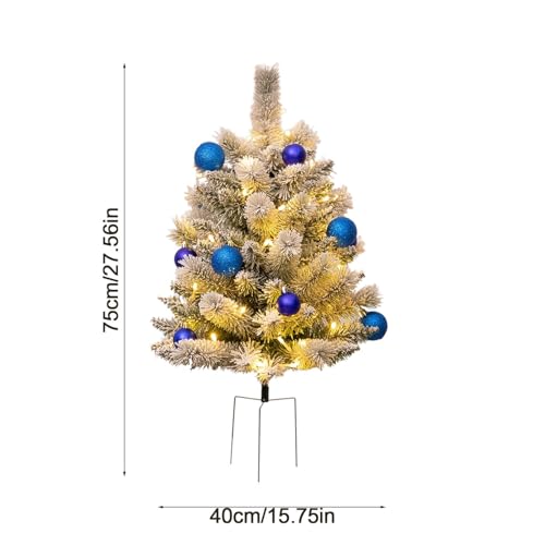 Décoration d'arbre de Noël extérieur pour illuminer vos allées